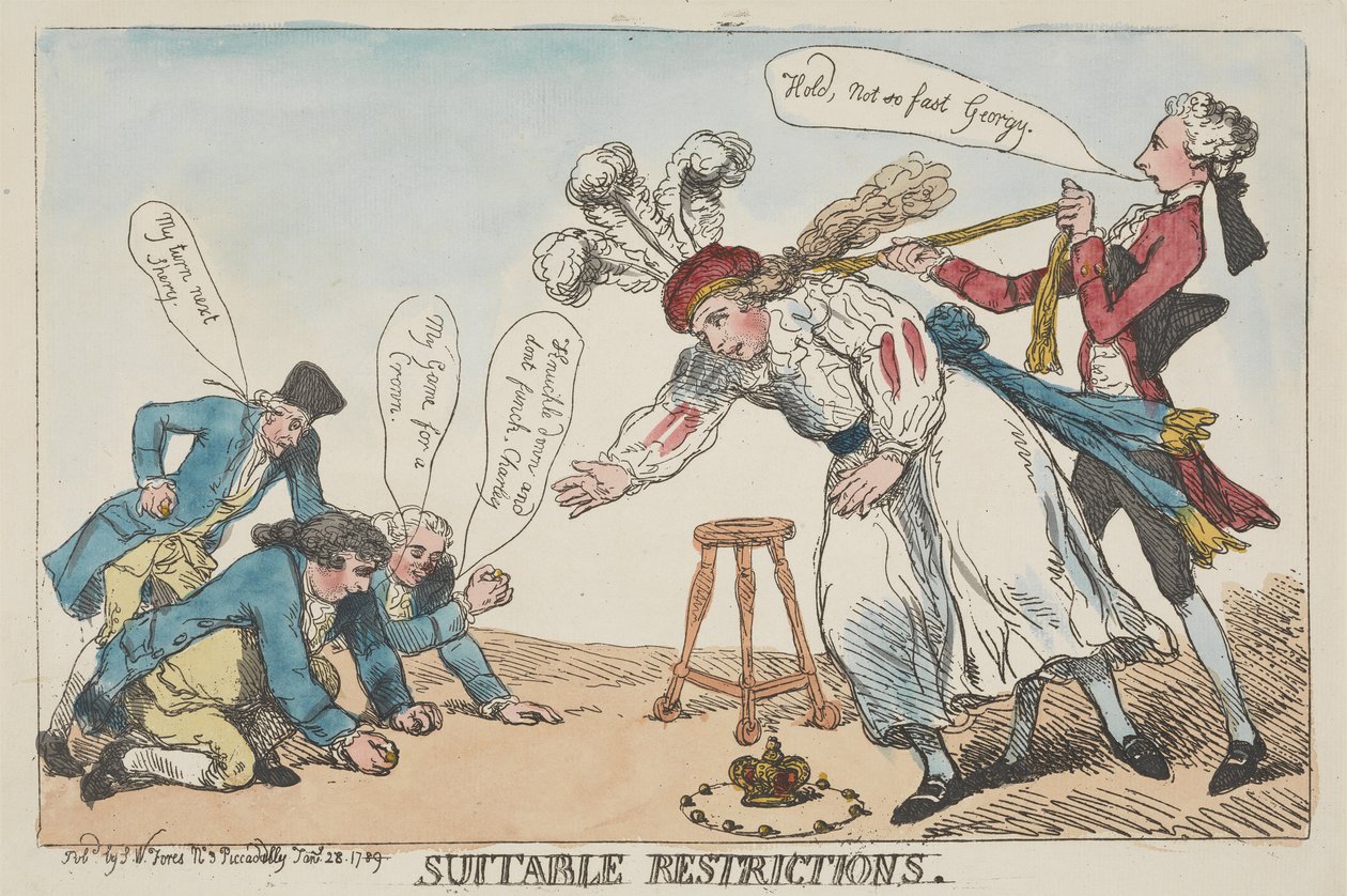Restrictions appropriées - Thomas Rowlandson