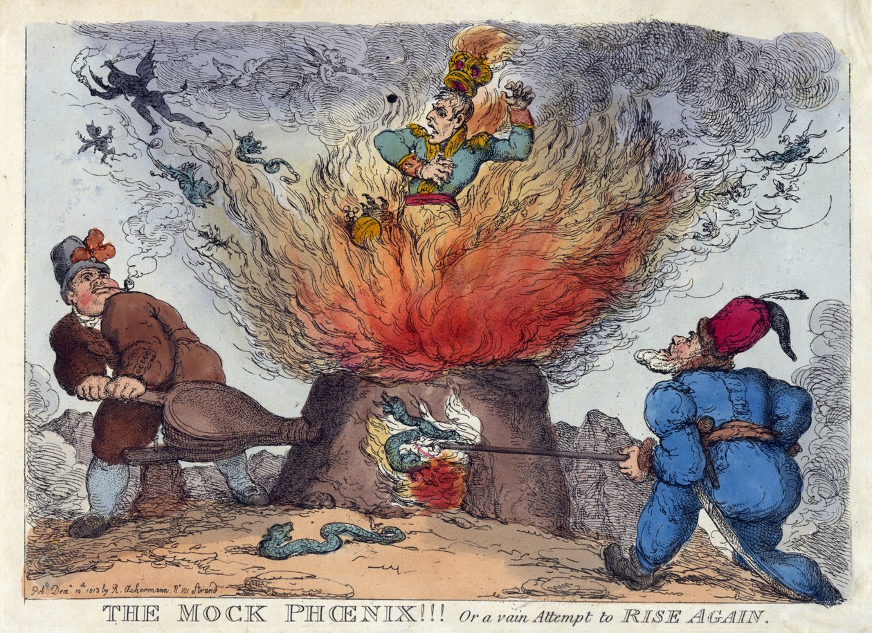 LE FAUX PHÉNIX ! Ou une vaine tentative de RENAÎTRE - Thomas Rowlandson