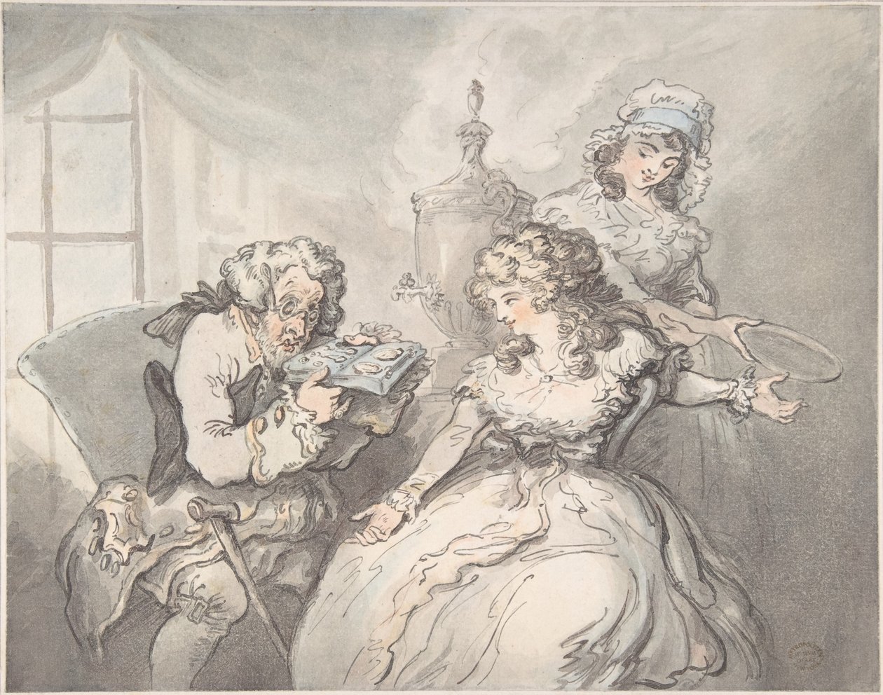 Le connaisseur - Thomas Rowlandson