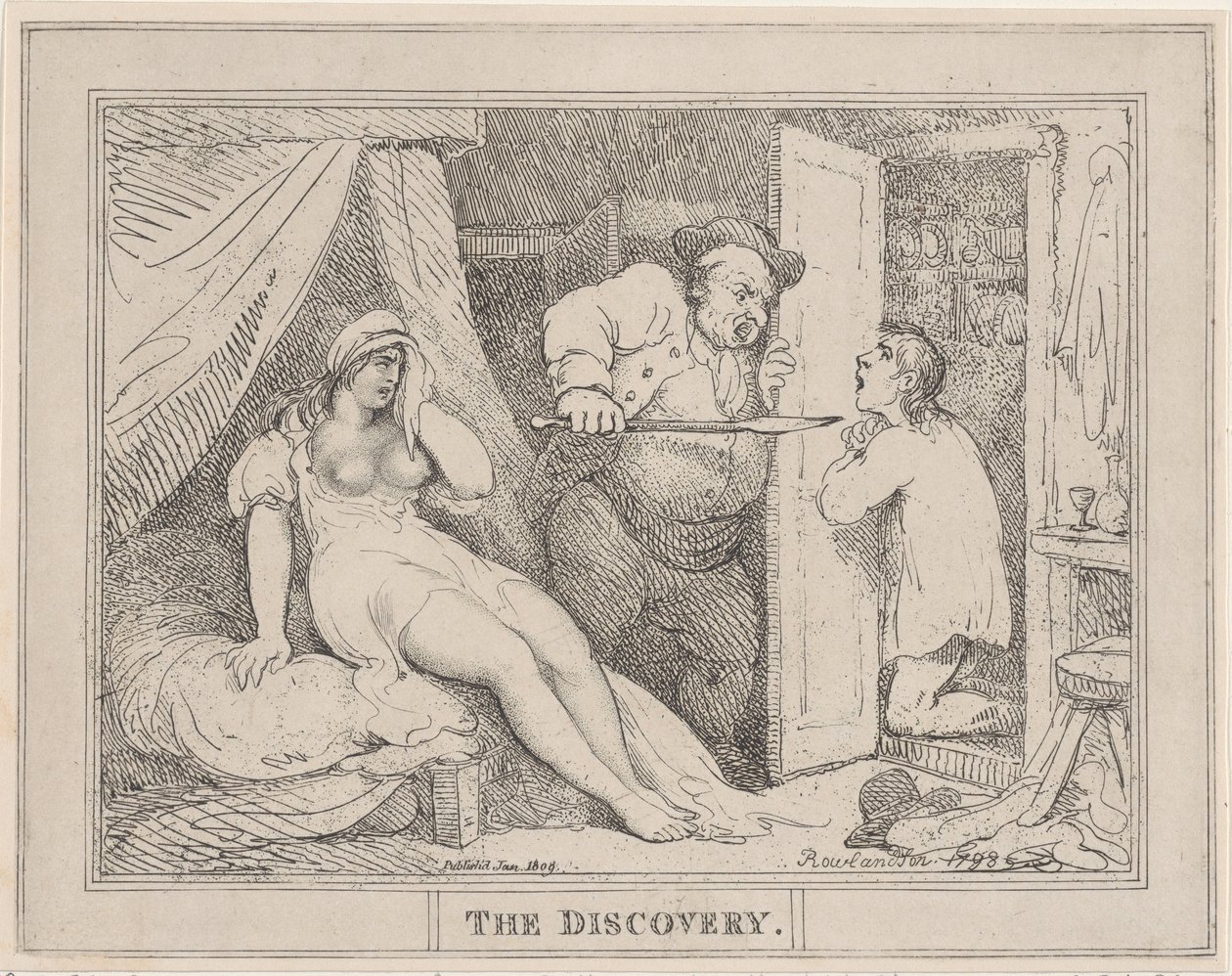 La Découverte, janvier 1809 - Thomas Rowlandson