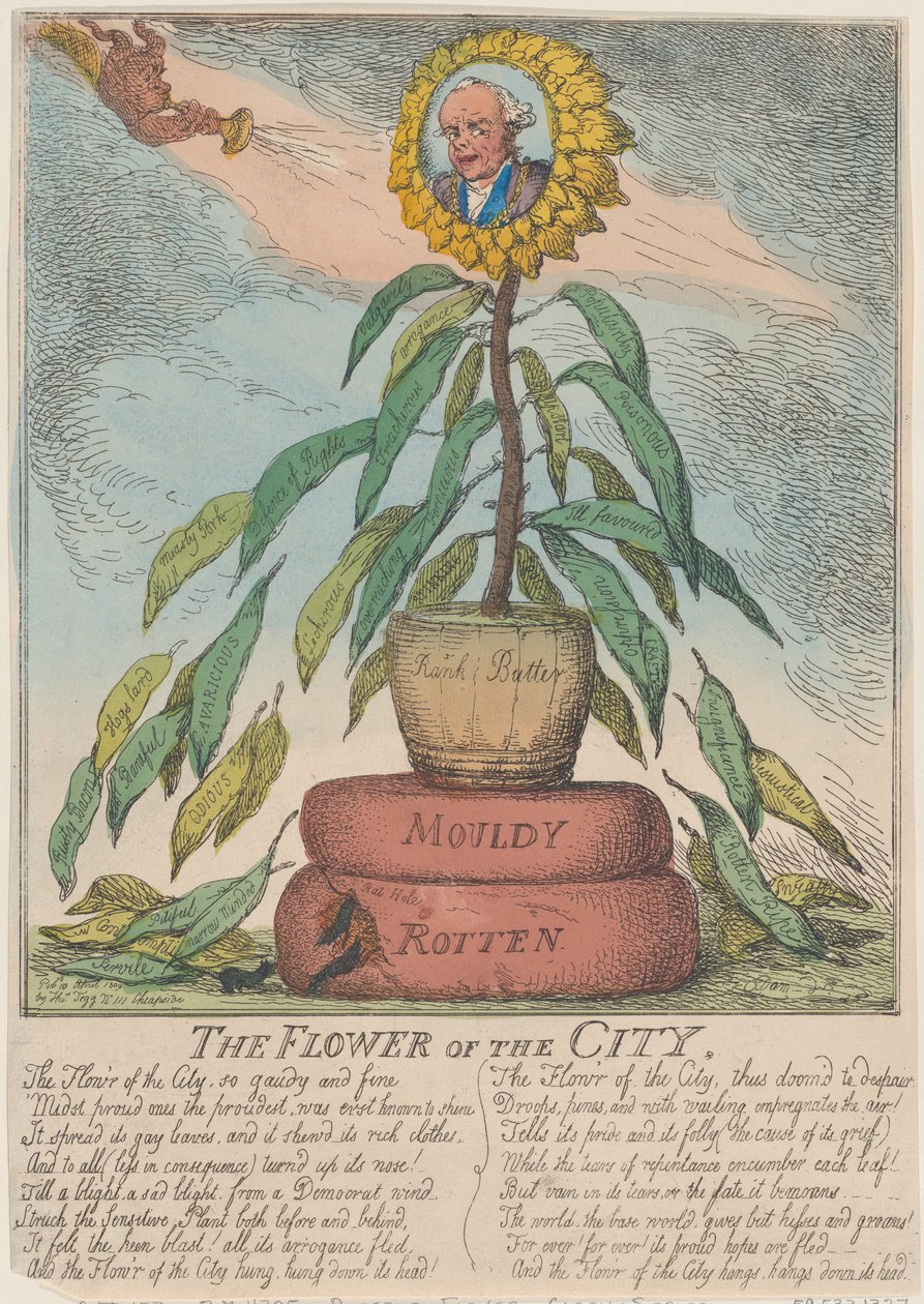 La fleur de la ville, 10 avril 1809 - Thomas Rowlandson