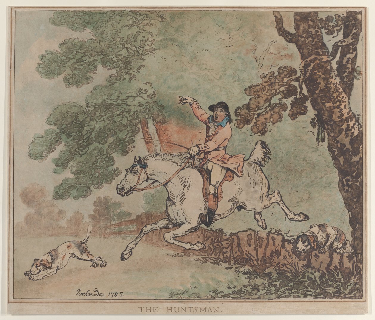 Le chasseur - Thomas Rowlandson