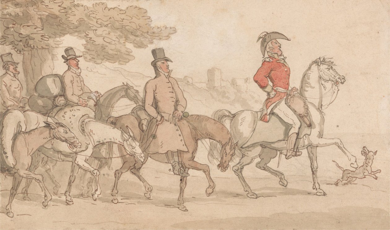 Les aventures militaires de Johnny Newcome - Thomas Rowlandson