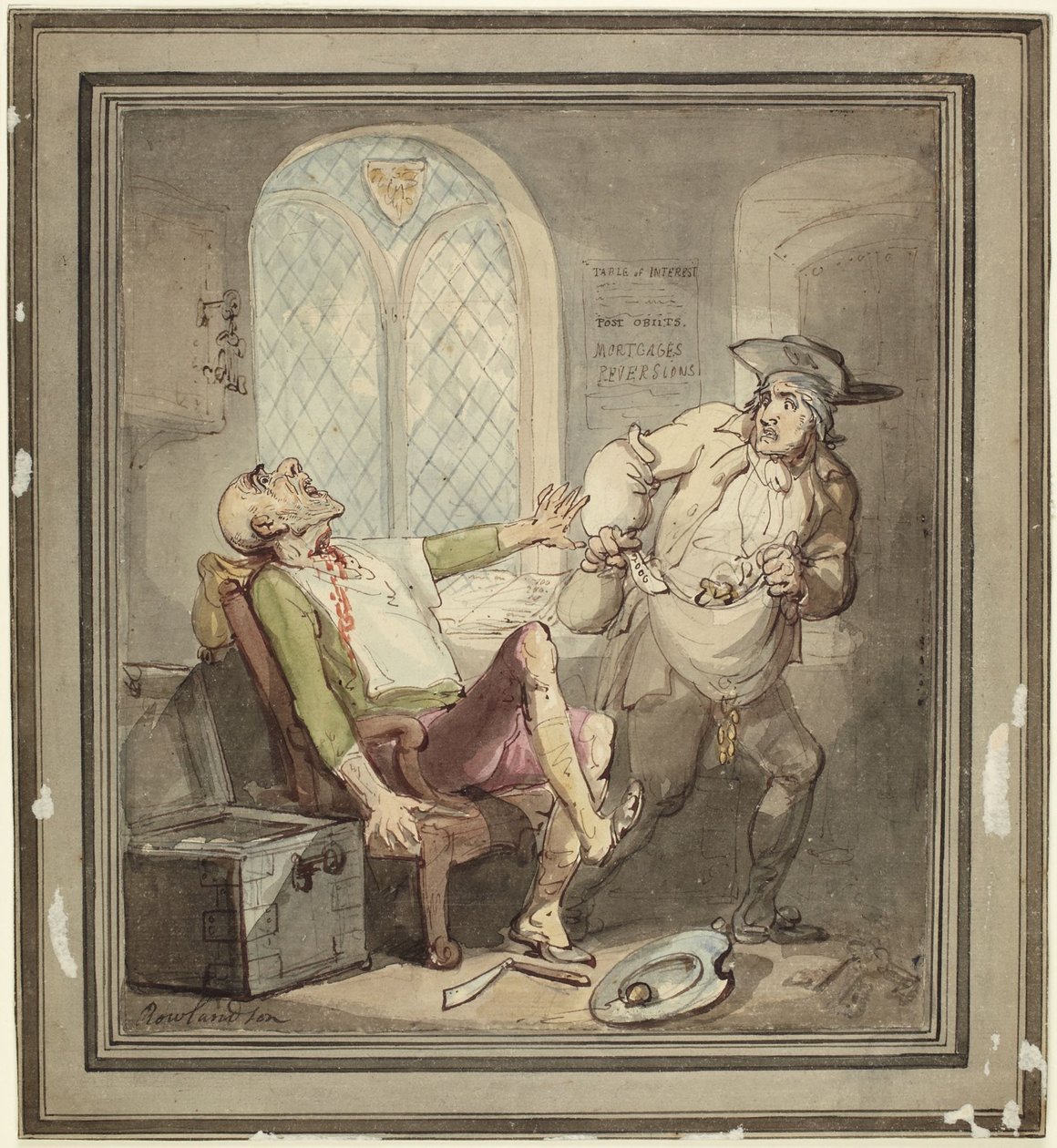 Le meurtre et le vol de l