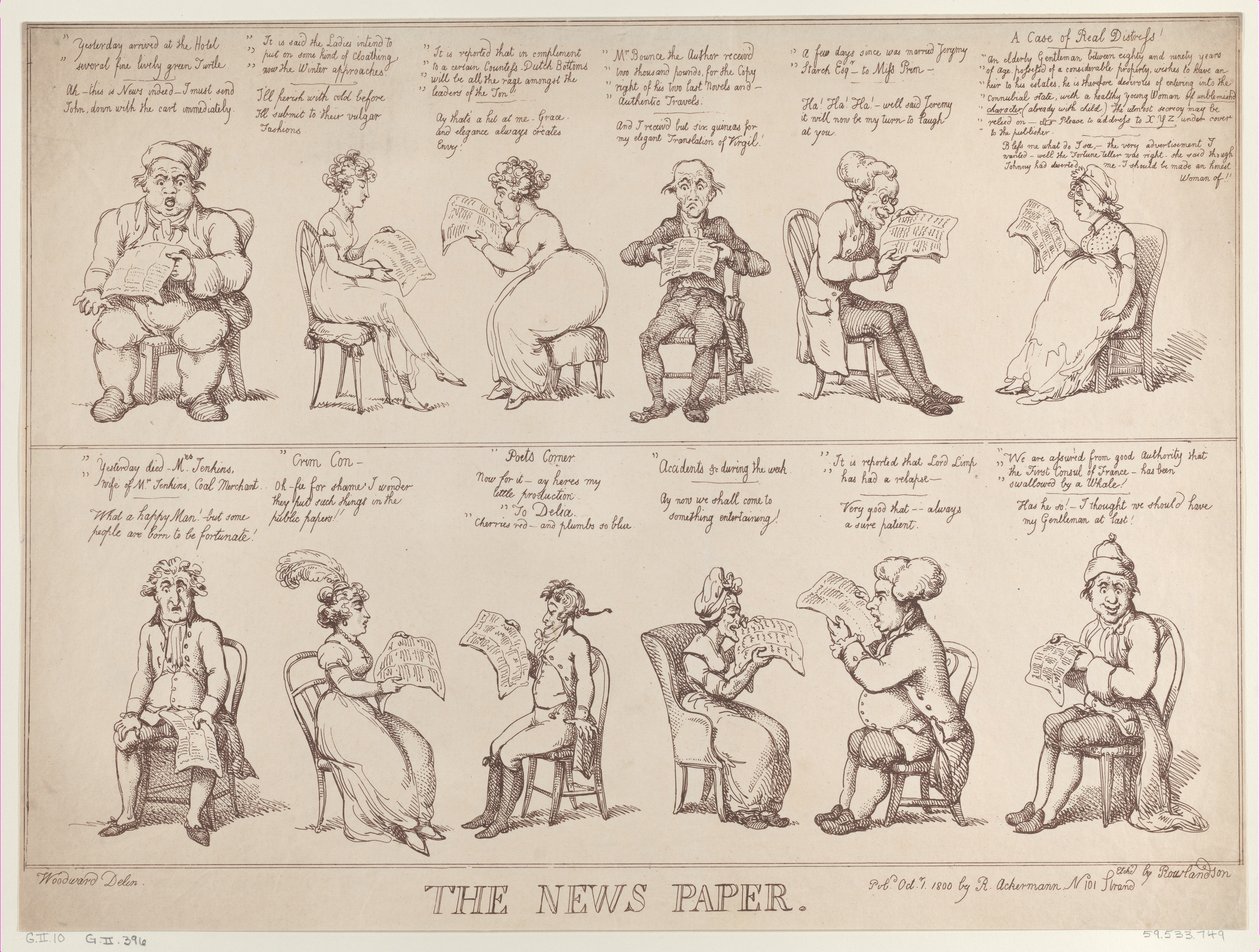 Le Journal - Thomas Rowlandson
