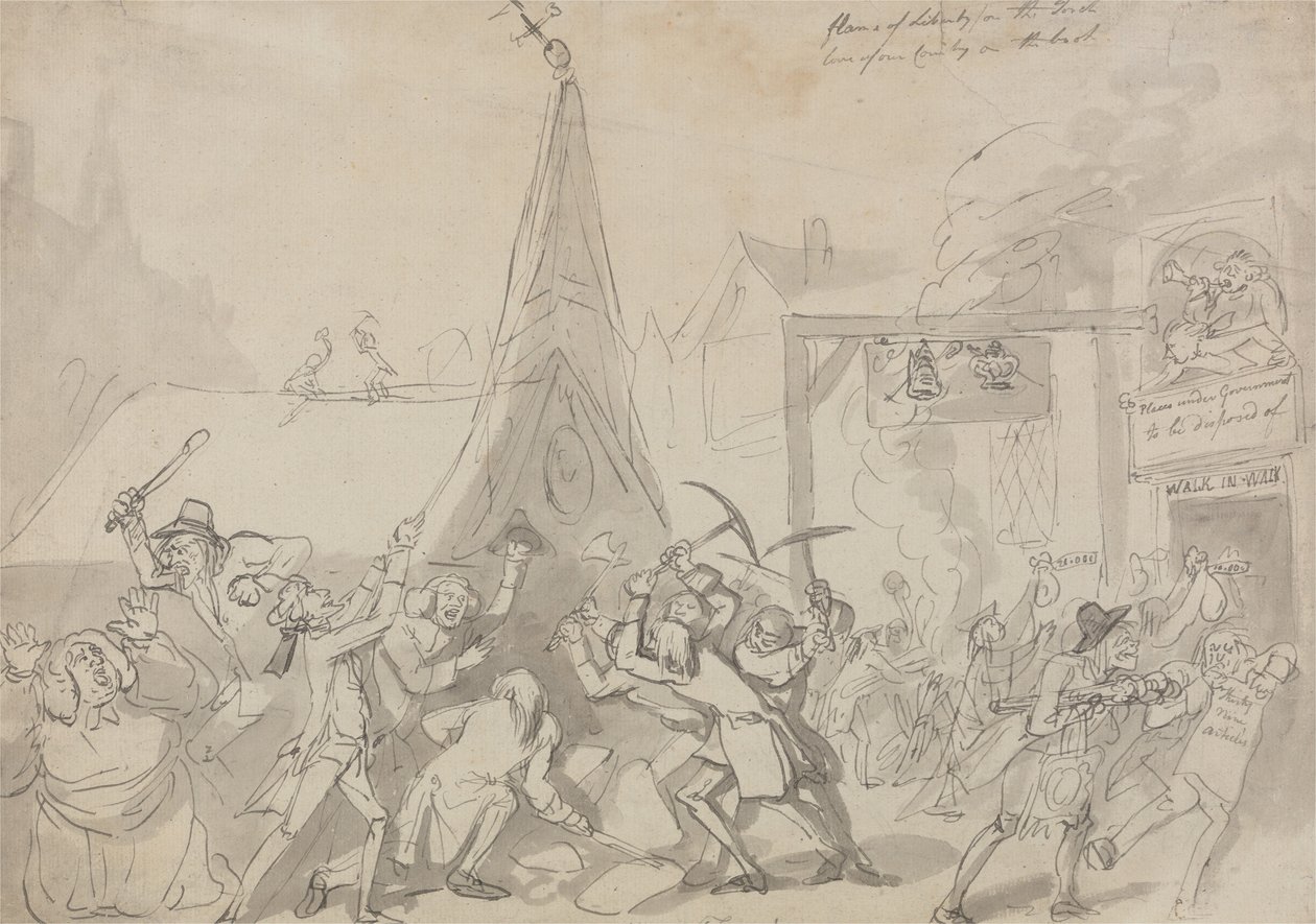 Le test - Thomas Rowlandson