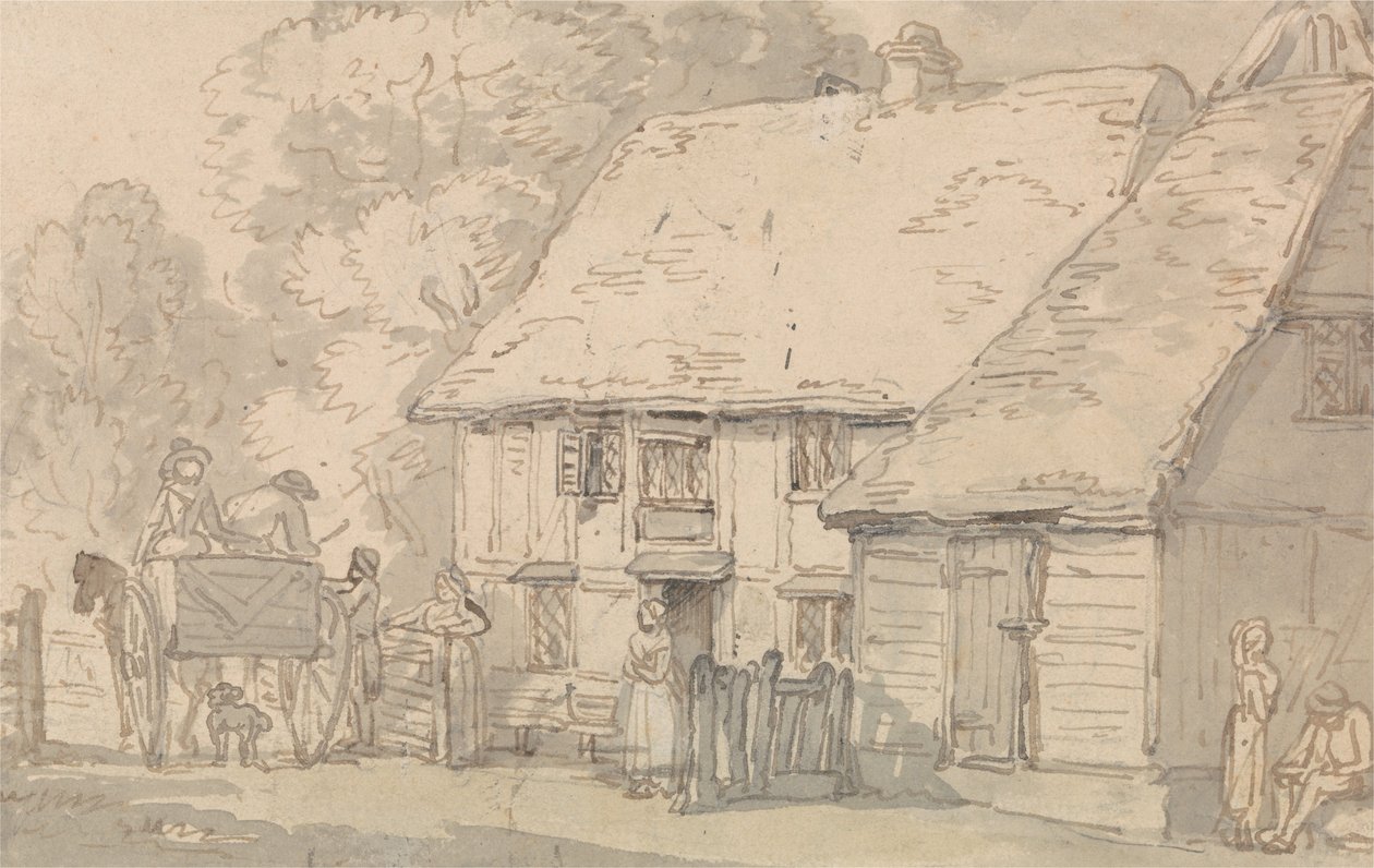Le péage - Thomas Rowlandson