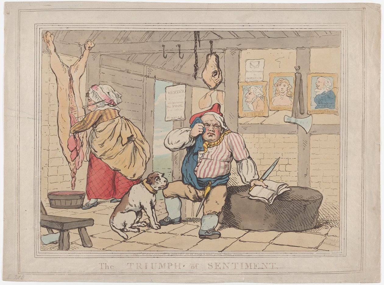 Le Triomphe du sentiment, 15 janvier 1787 - Thomas Rowlandson