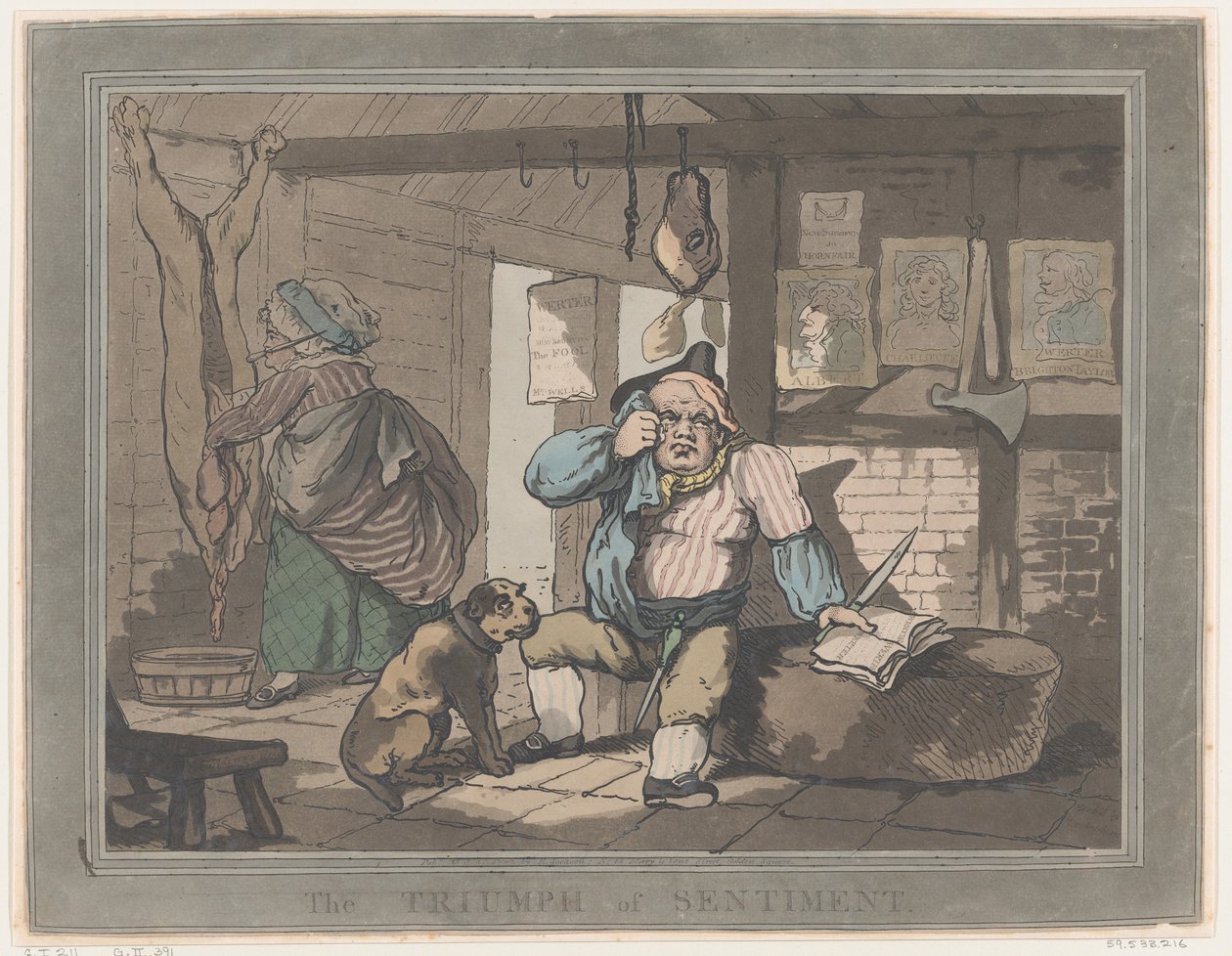 Le triomphe du sentiment, 15 janvier 1787 - Thomas Rowlandson