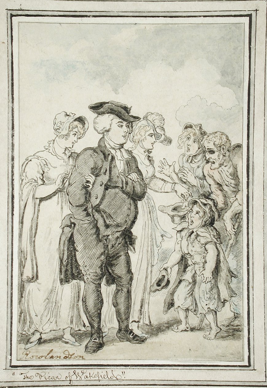 Le vicaire de Wakefield - Thomas Rowlandson