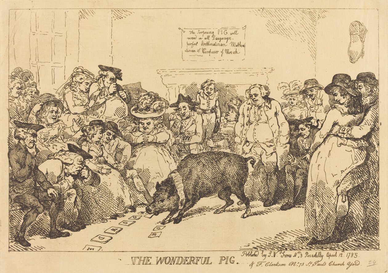 Le Cochon merveilleux - Thomas Rowlandson