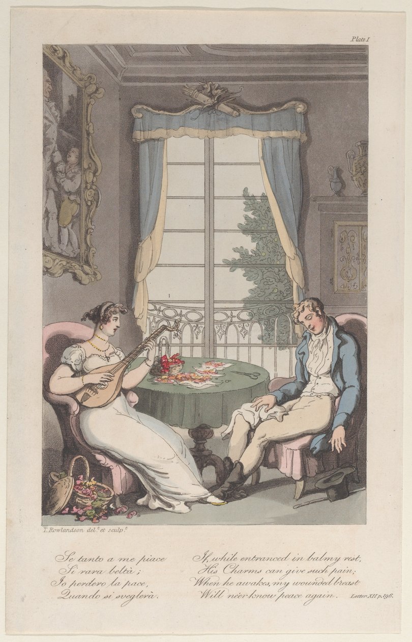 Page de titre, de Naples et la Campagna Felice : dans une série de lettres adressées, 1er juin 1815 - Thomas Rowlandson