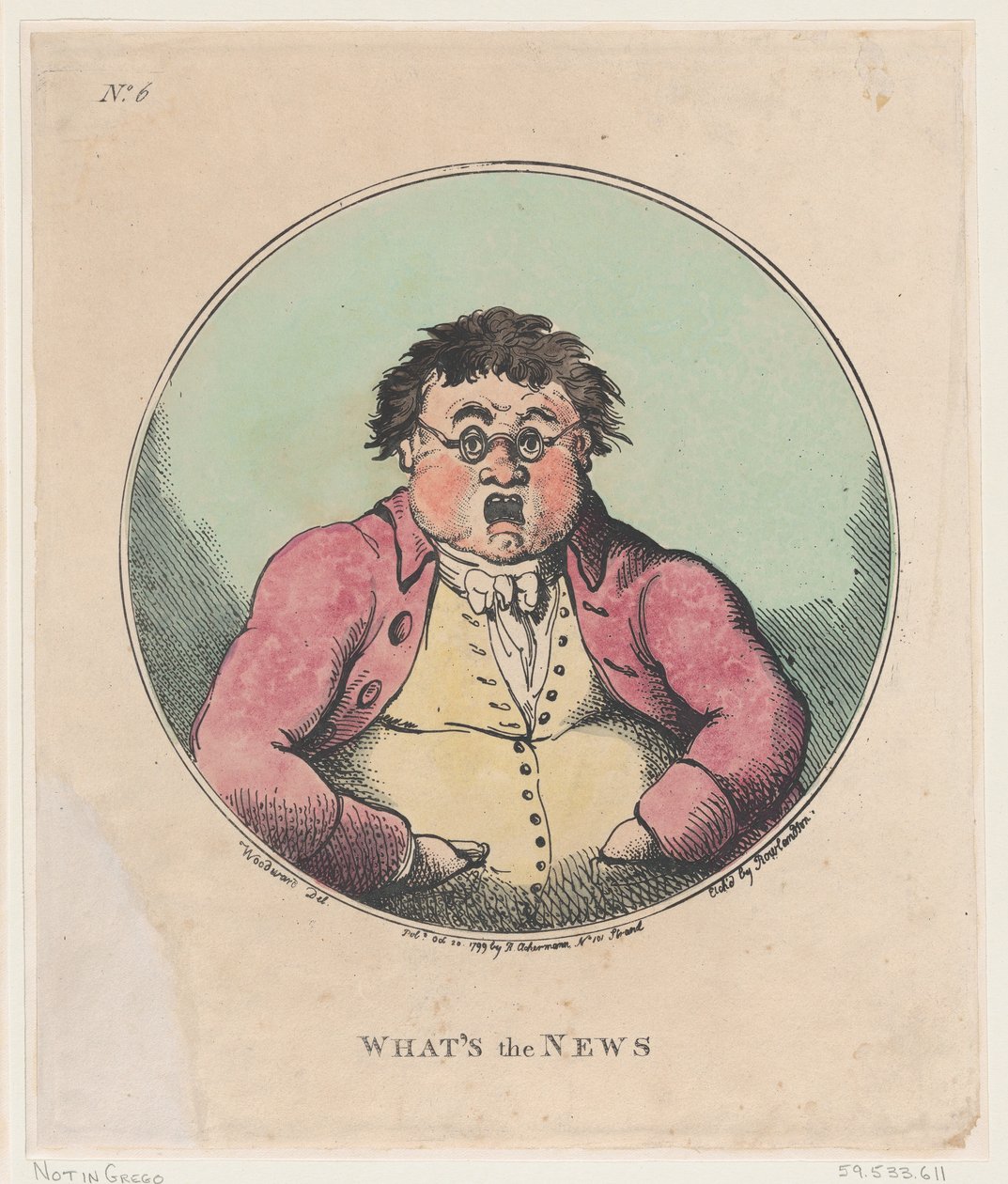 Quelles sont les nouvelles - Thomas Rowlandson