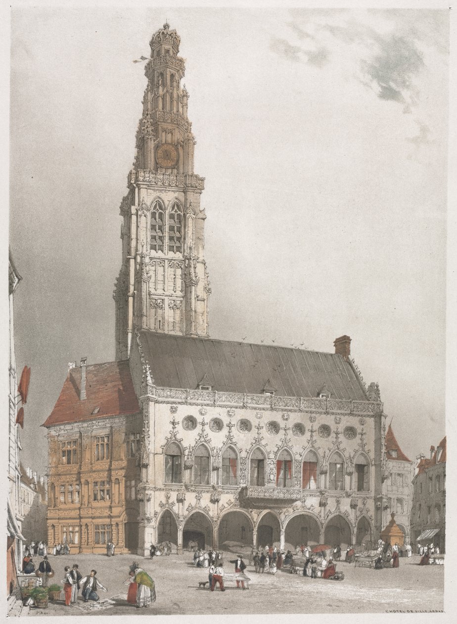 Architecture pittoresque à Paris, Gand, Anvers, Rouen, 1839 - Thomas Shotter Boys