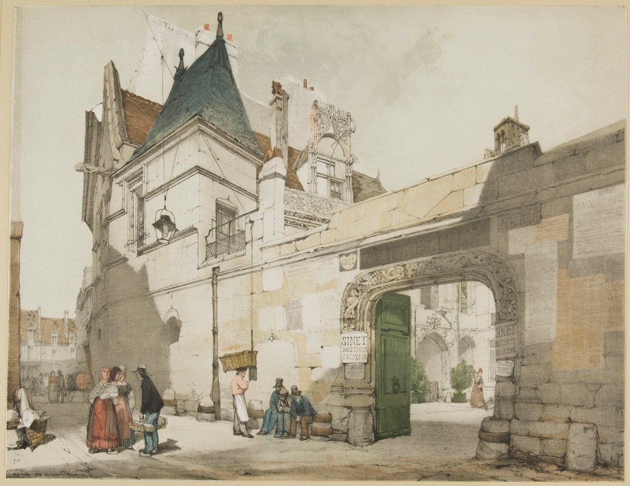 Architecture pittoresque à Paris, Gand, Anvers, Rouen, etc. - Thomas Shotter Boys