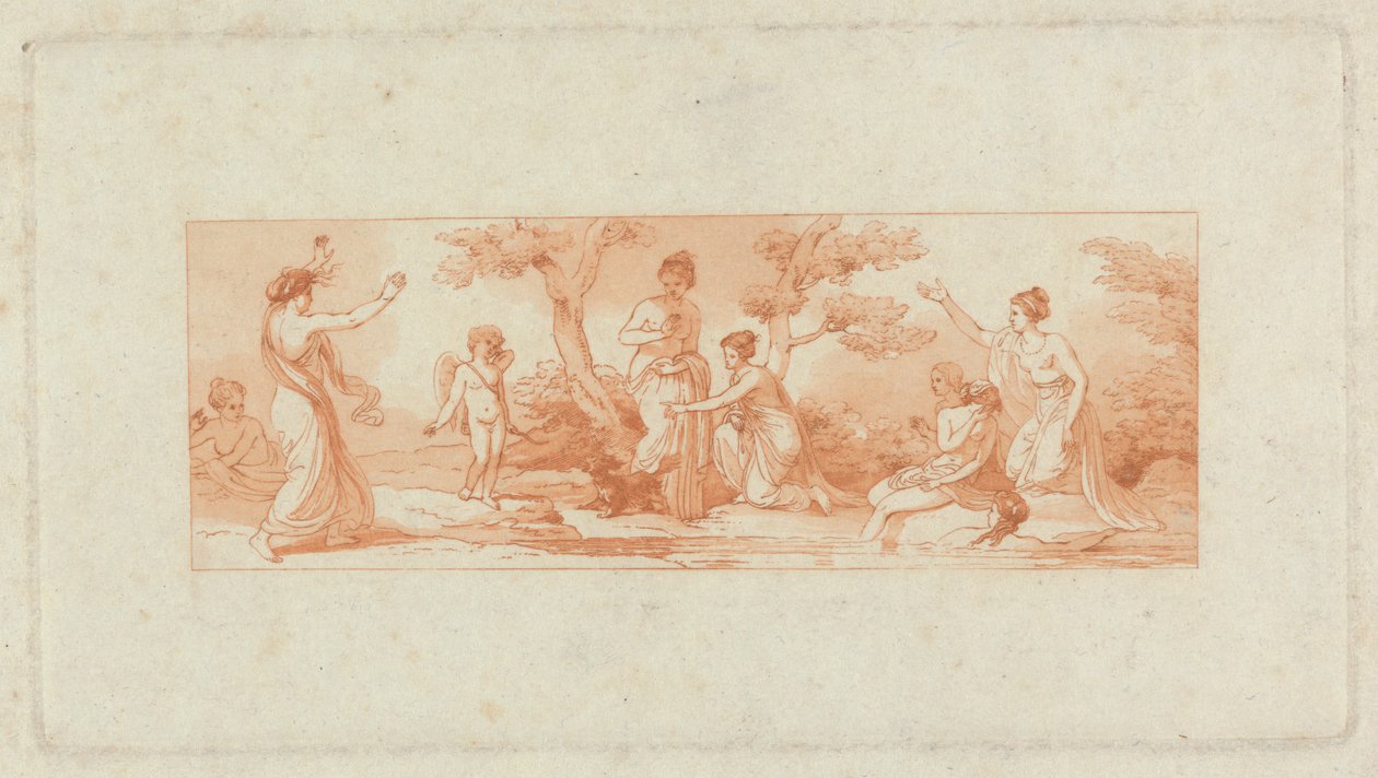 [Un de] Deux albums, contenant un total de 213 dessins de Stothard pour des illustrations de livres - Thomas Stothard