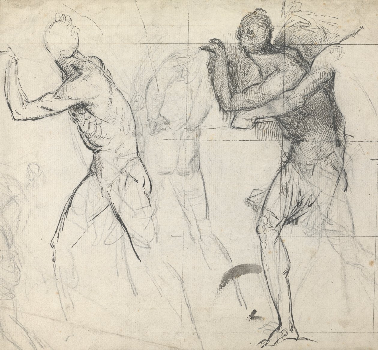 Esquisse de figures classiques en action - Thomas Stothard