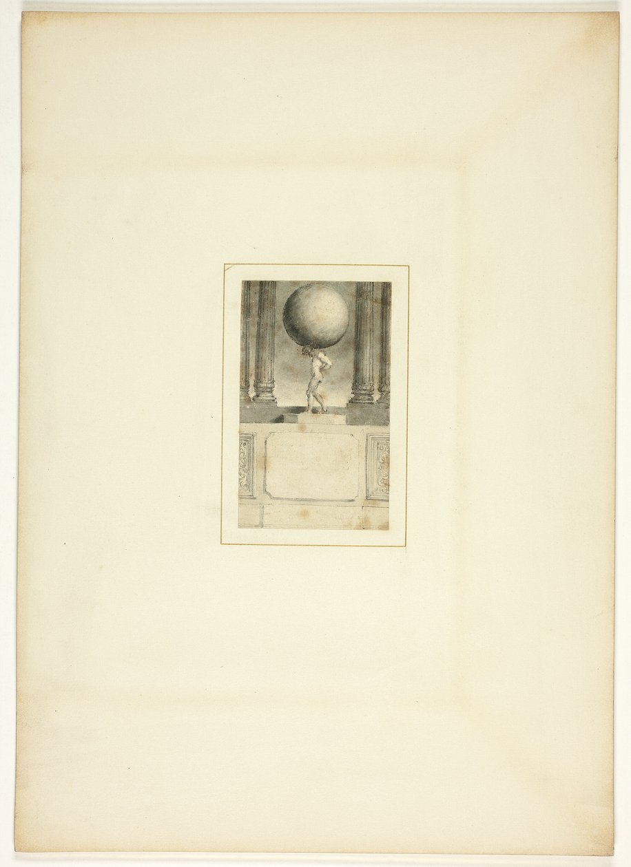 Étude pour une planche de The Task - Thomas Stothard