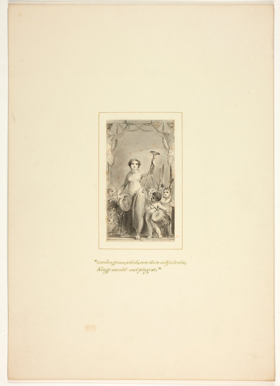 Étude pour une planche de La Tâche - Thomas Stothard
