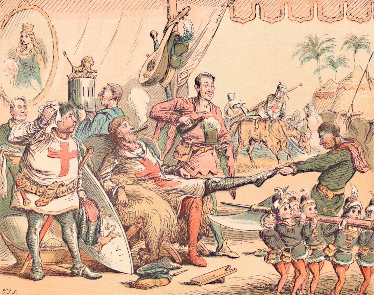 Le roi Richard Ier en Palestine, vers 1884 - Thomas Strong Seccombe