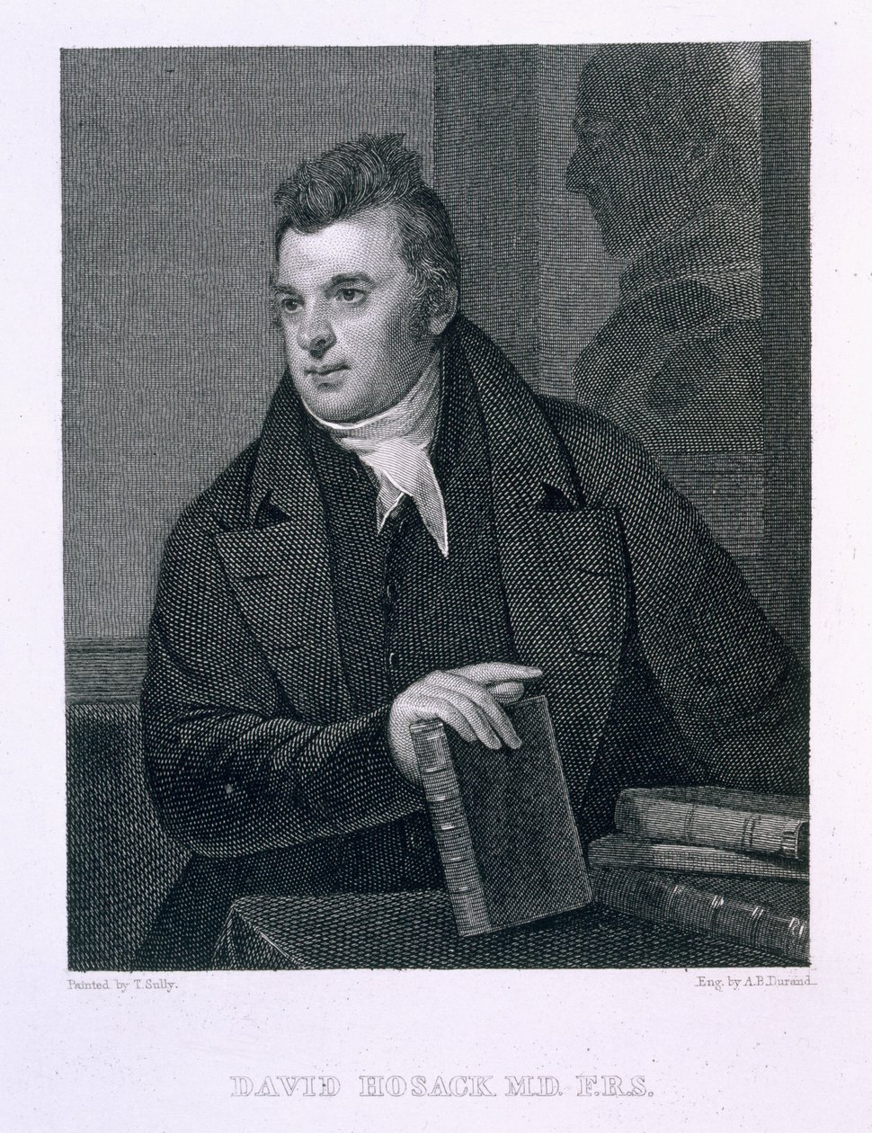 David Hosack, gravé par Asher Brown Durand (1796-1886) - Thomas Sully