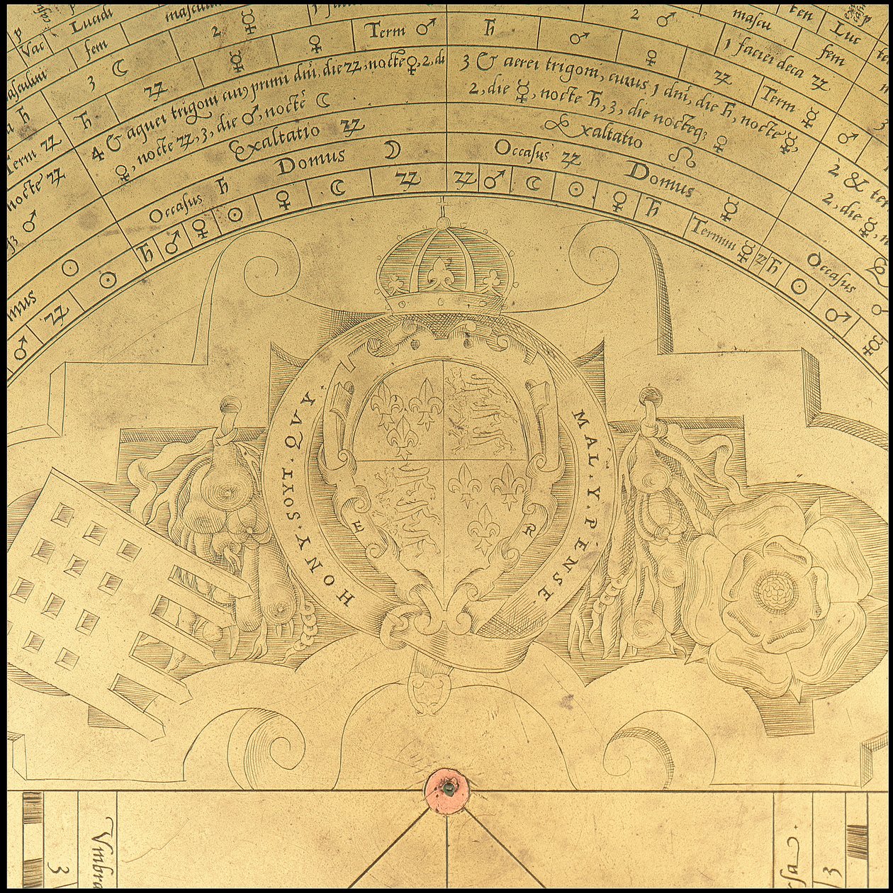 Astrolabe : détail de l