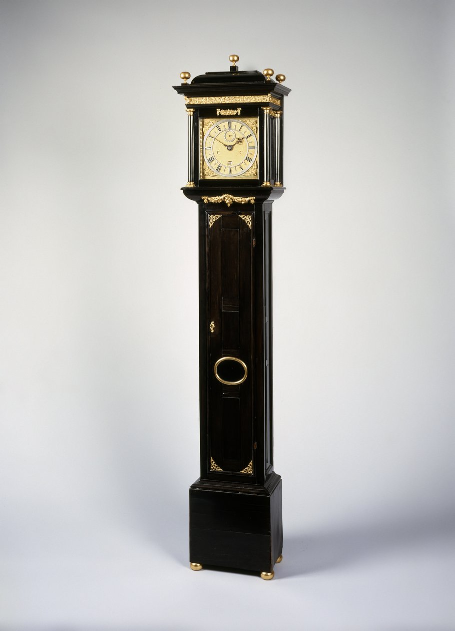 Horloge de parquet romaine de Charles II - Thomas Tompion