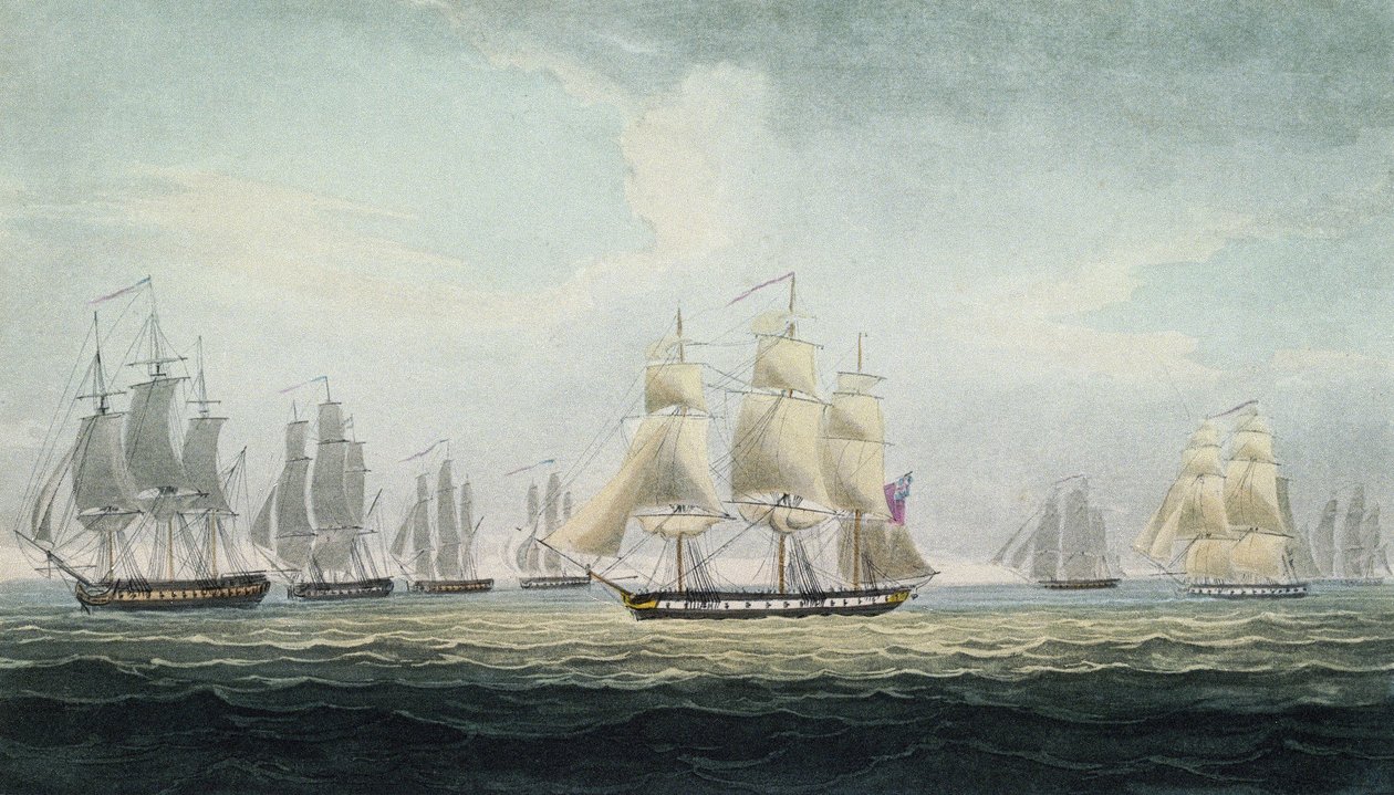 La manœuvre navale de Sir Graham Moore, commandant de l