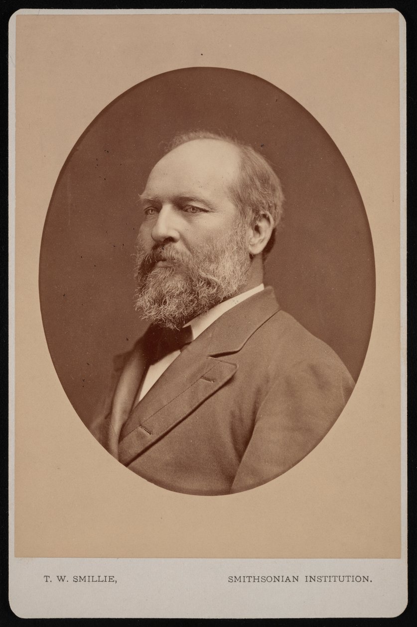 Portrait de James Abram Garfield - Thomas William Smillie