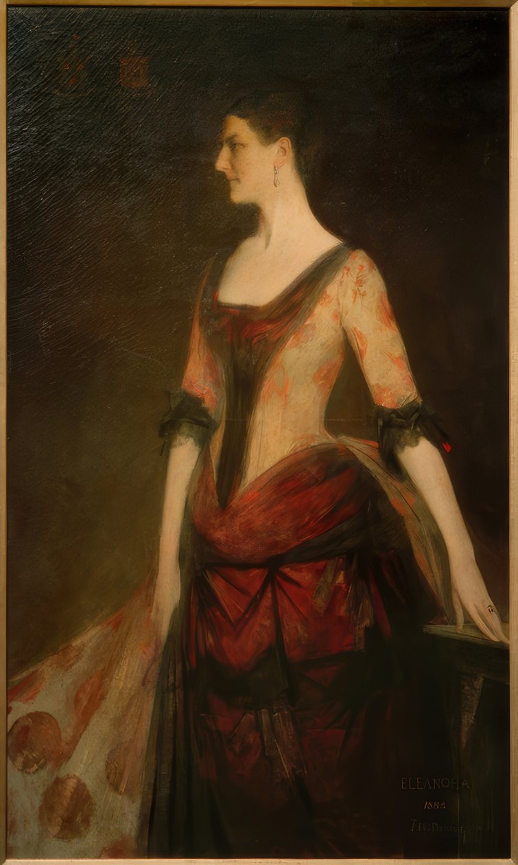 Eleanora Iselin Kane - Thomas Wilmer Dewing