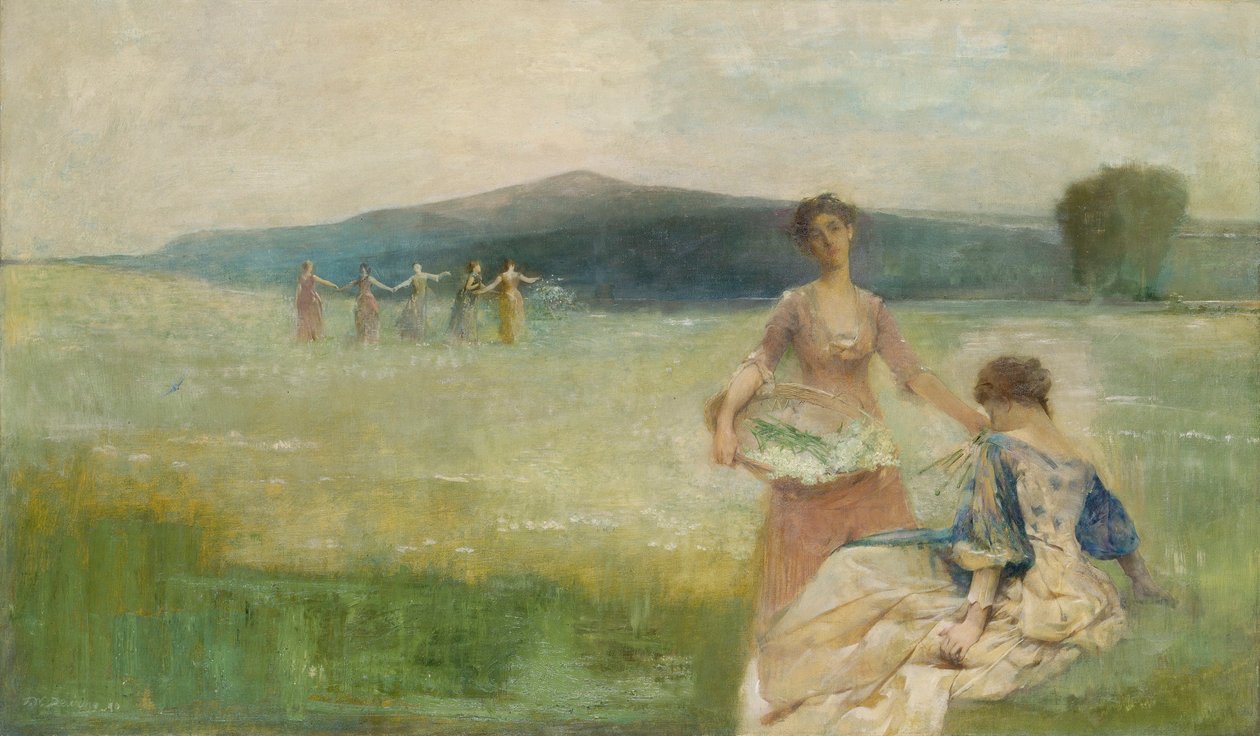 Printemps - Thomas Wilmer Dewing