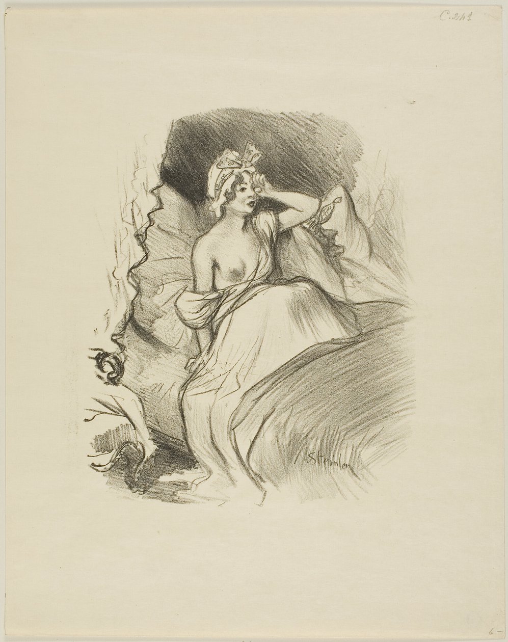 Petite rosette - Théophile Alexandre Pierre Steinlen