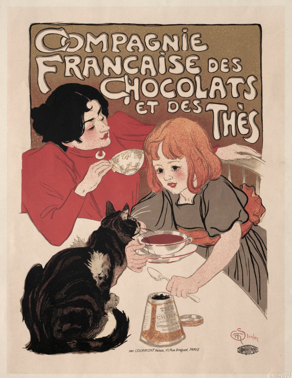 Compagnie Française des Chocolate et des Thés - Théophile Alexandre Steinlen