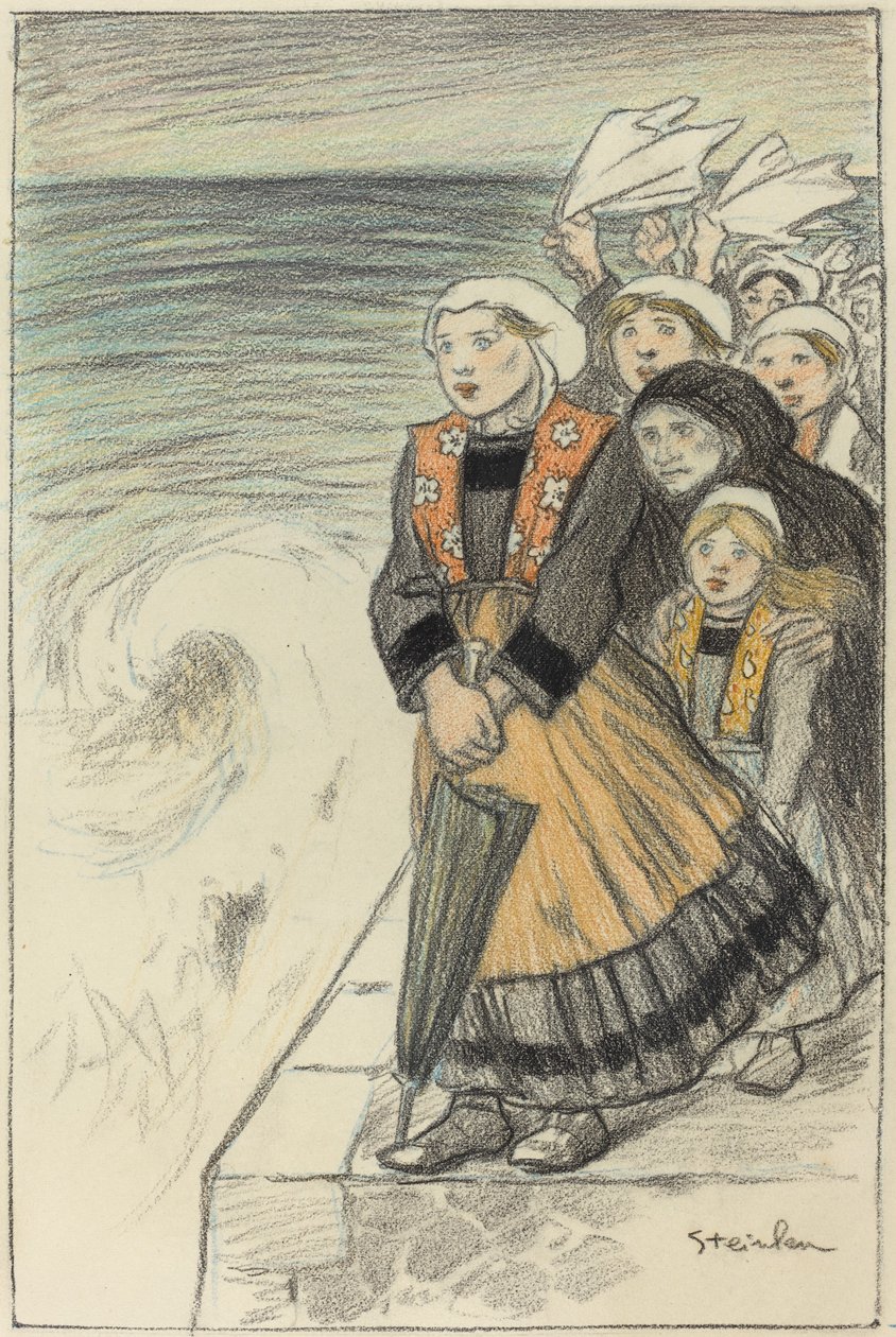 Femmes de marins, 1896 - Théophile Alexandre Steinlen