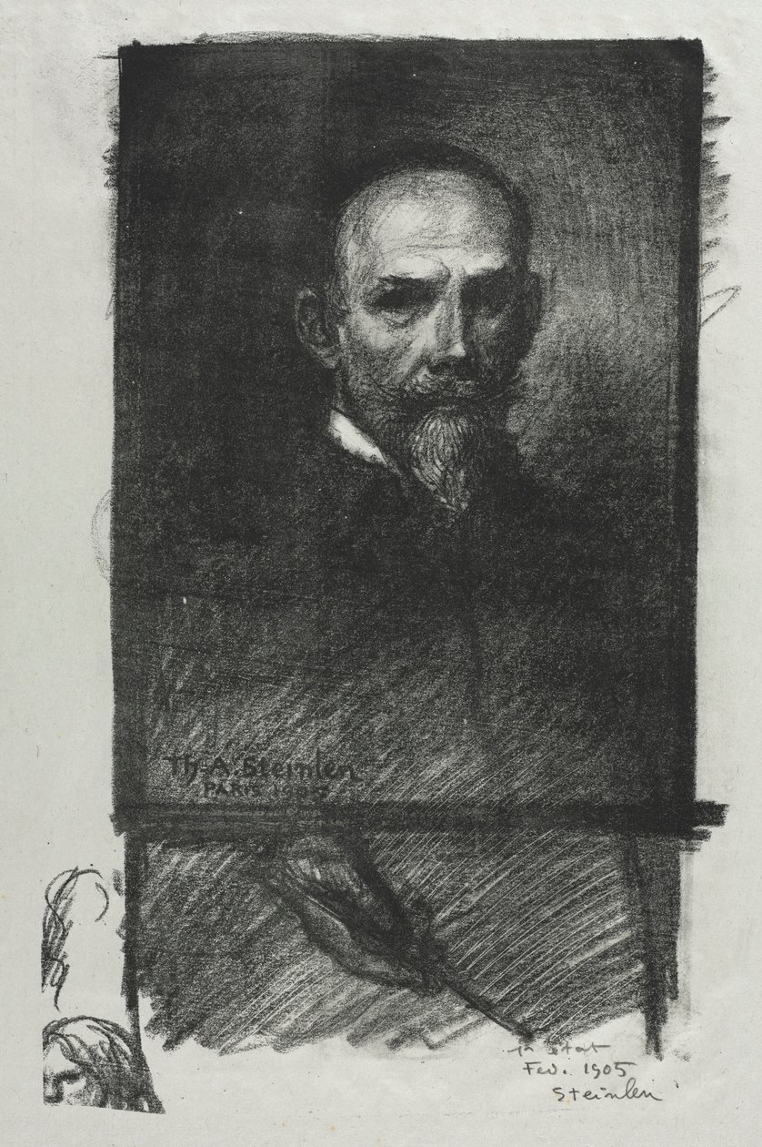 Autoportrait - Théophile Alexandre Steinlen