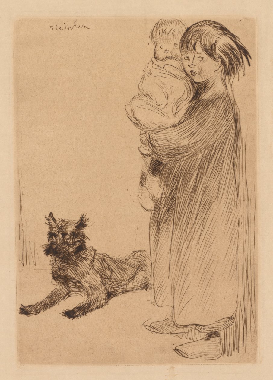 La Grande Soeur (The Big Sister) - Théophile Alexandre Steinlen