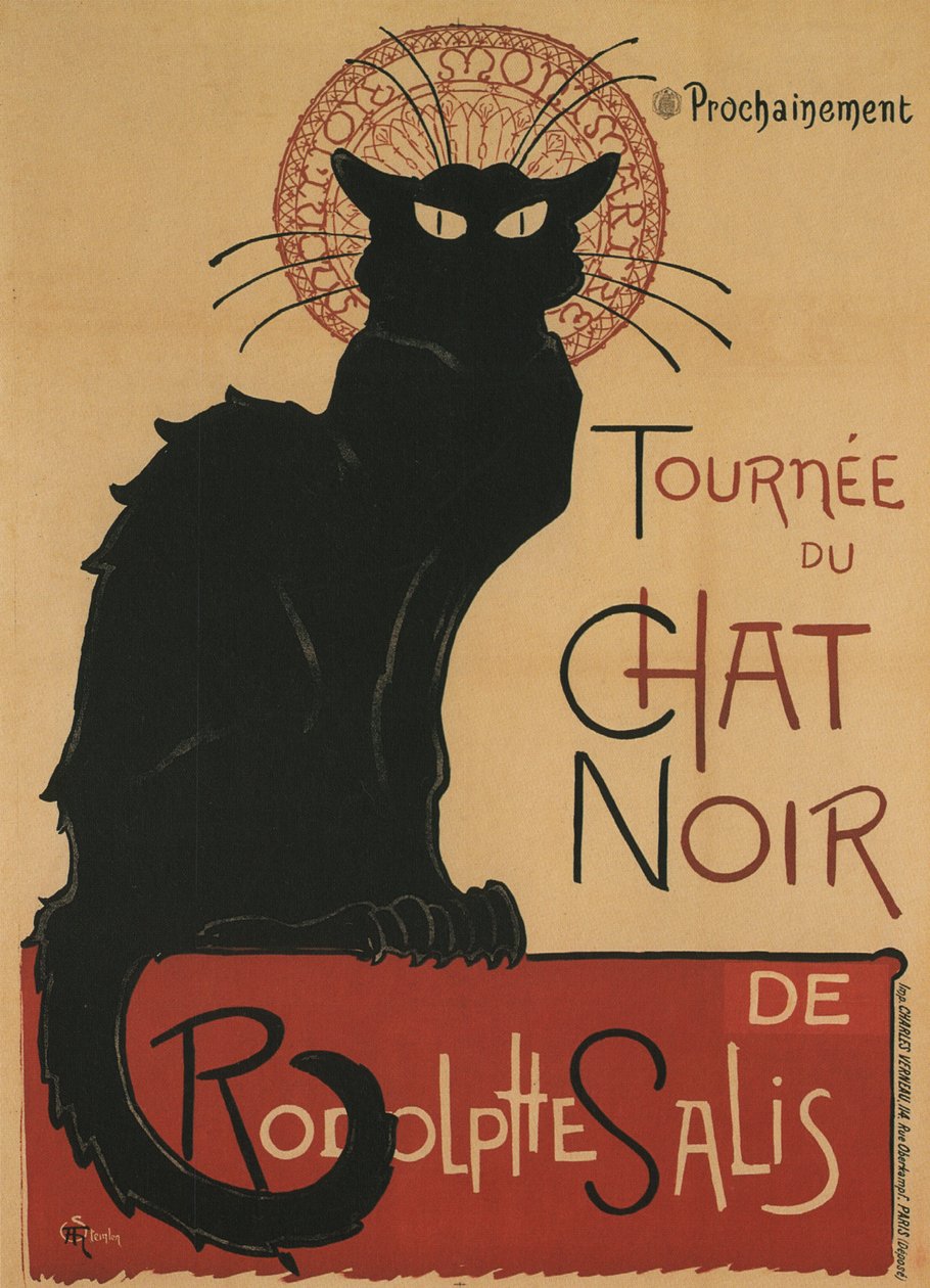 Tournée du Chat Noir - Théophile Alexandre Steinlen