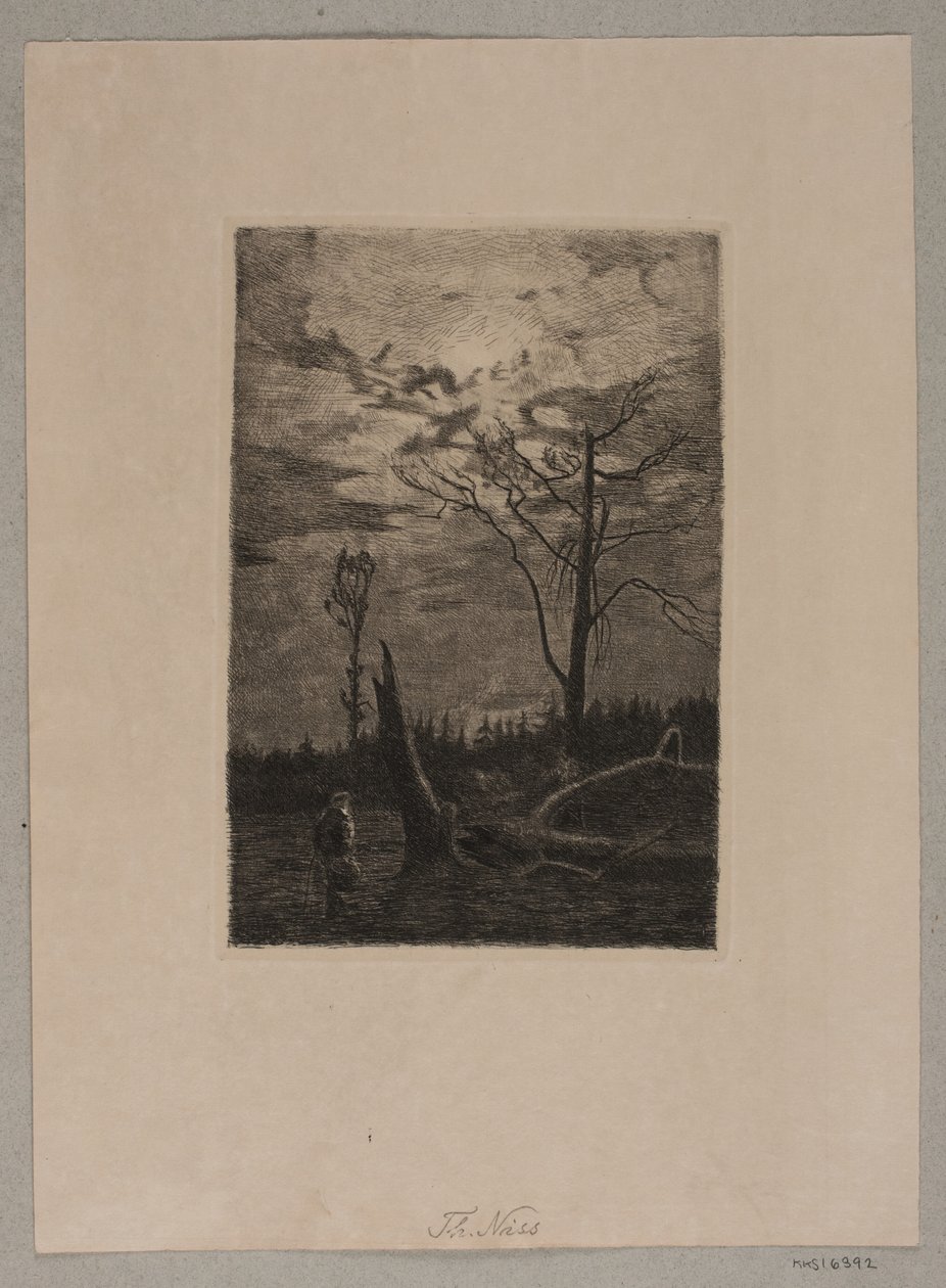 Défrichement. Soir - Thorvald Niss