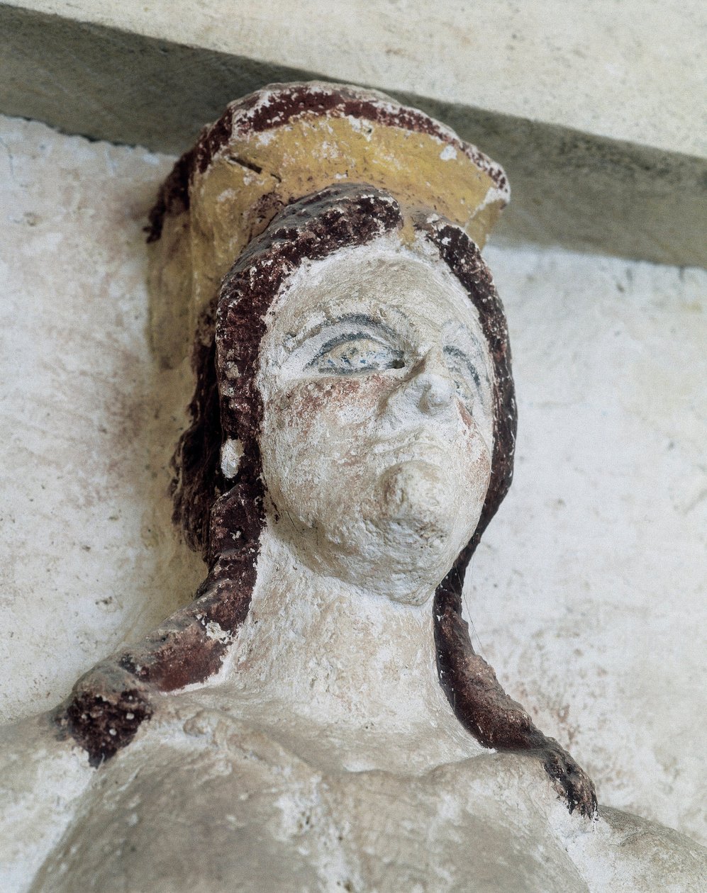 Tombe thrace de Sveshtari, détail (statue de femme en Atlas), 3ème siècle av. J.-C. - Thracian Thracian