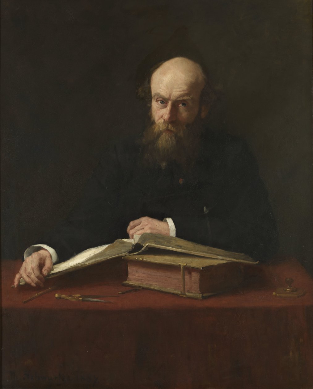 Portrait du Dr. P.J.H. Cuypers (1827-1921) - Thérèse Schwartze