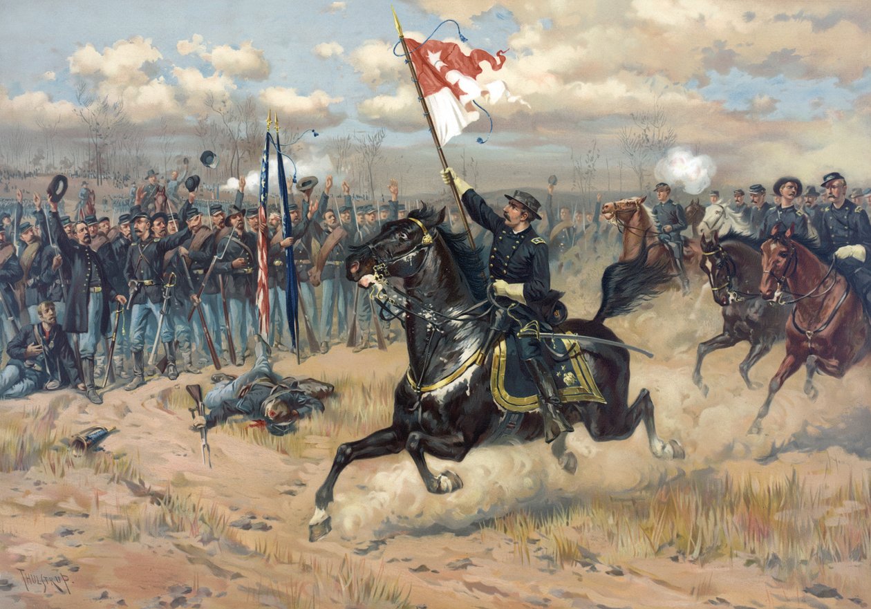 La chevauchée de Sheridan par Thure de Thulstrup - Thure de Thulstrup