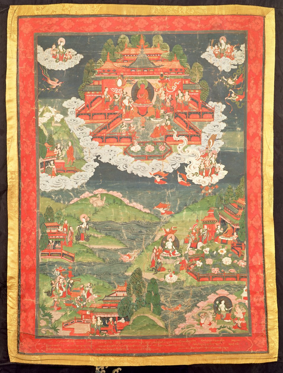 Thangka du Paradis d