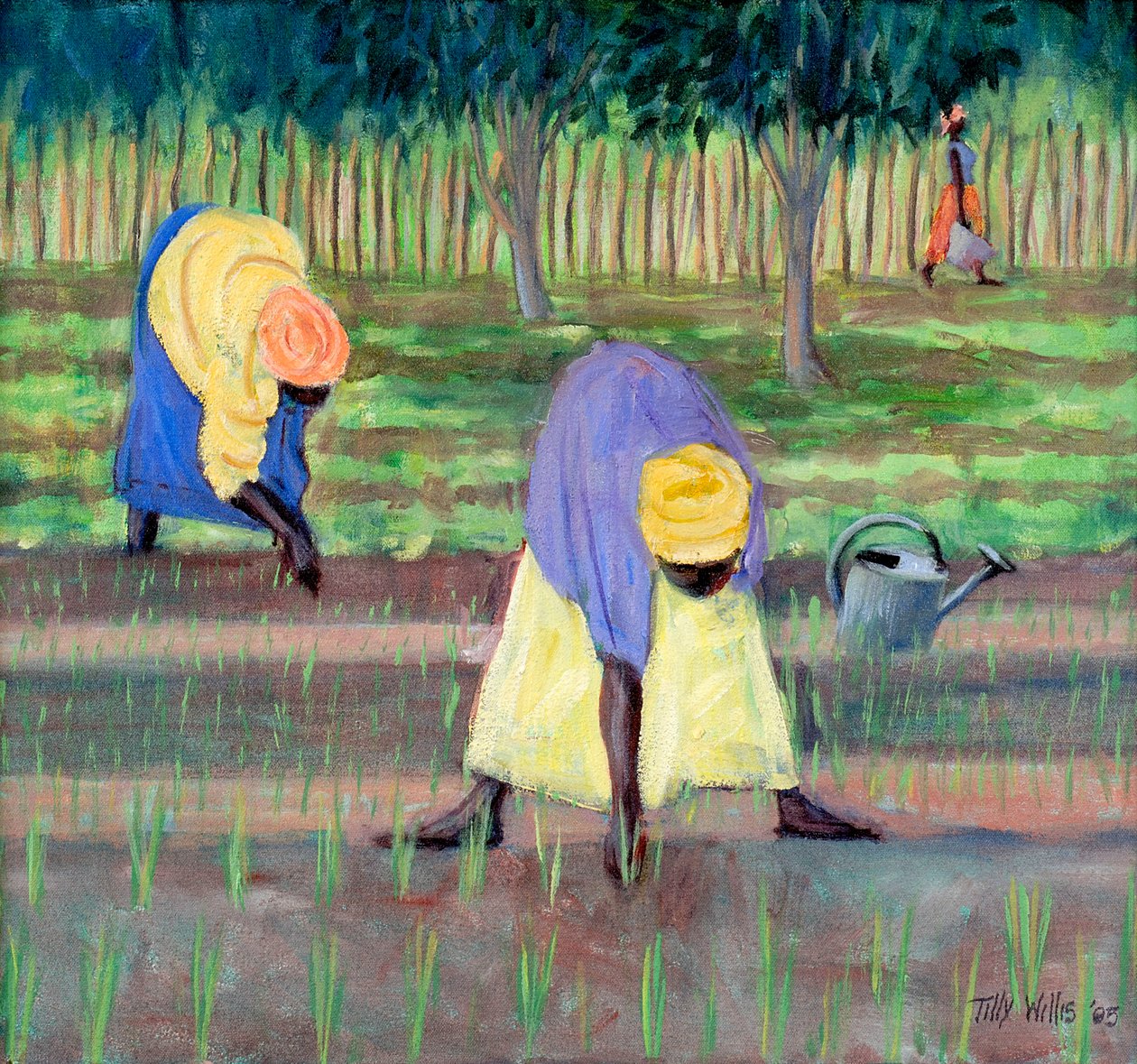 Femmes jardinant, 2005 - Tilly Willis