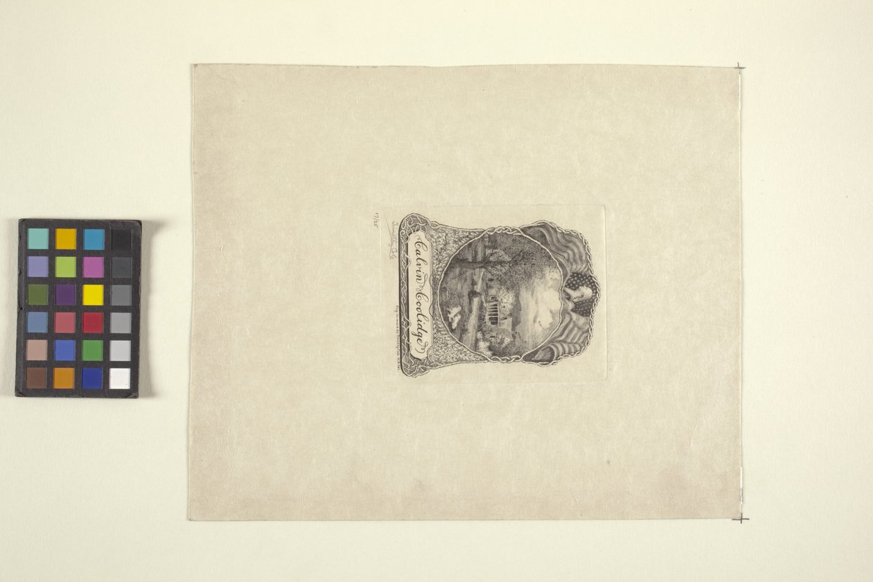 Ex-libris pour Calvin Coolidge - Timothy Cole