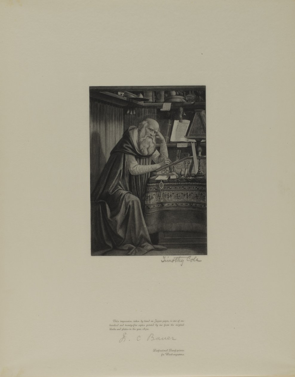 Anciens maîtres italiens - Timothy Cole