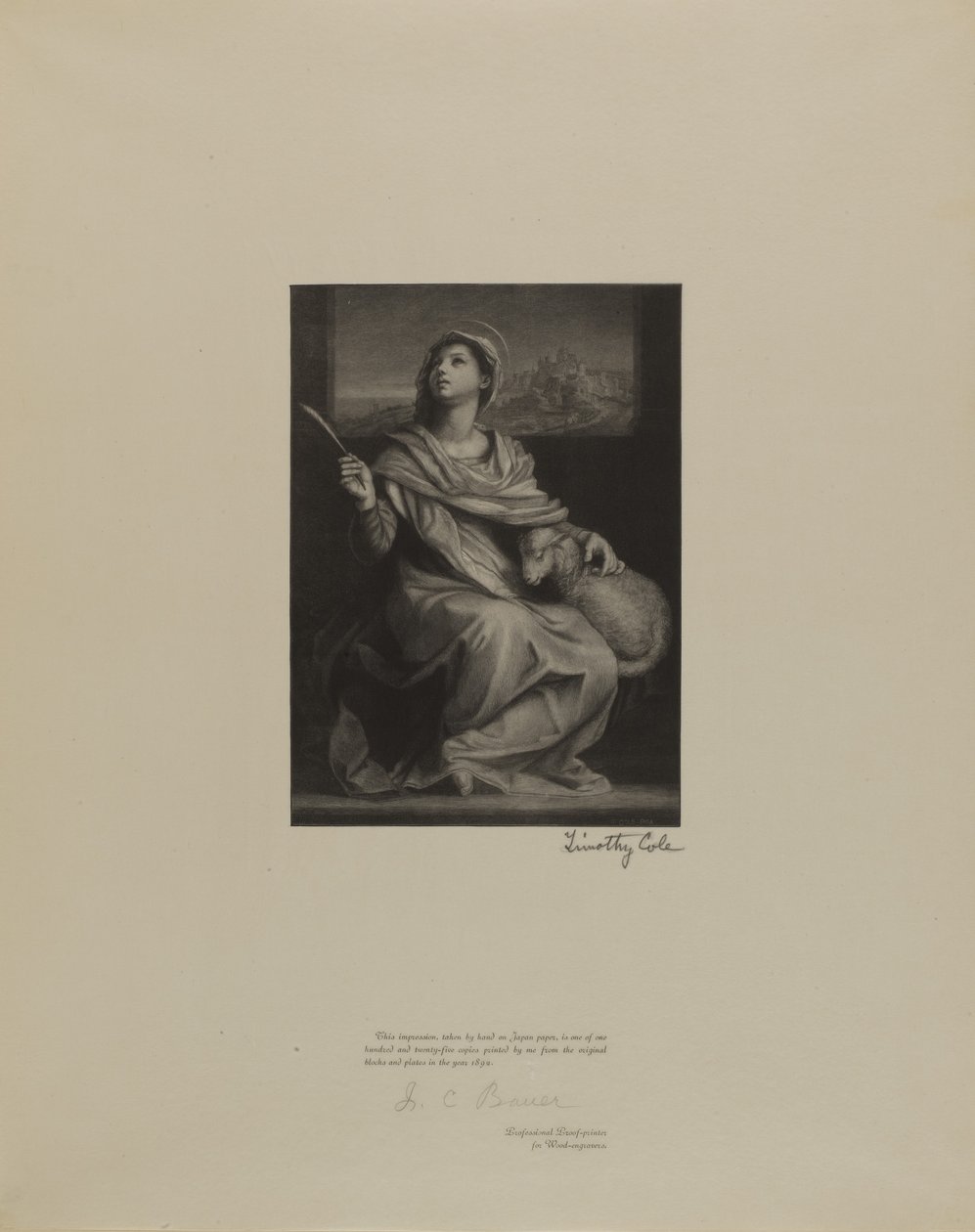 Anciens maîtres italiens - Timothy Cole