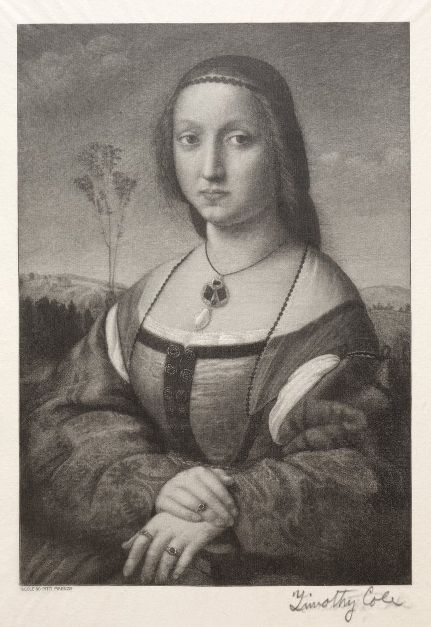 Vieux maîtres italiens : Maddalena Doni, 1888-1892 - Timothy Cole