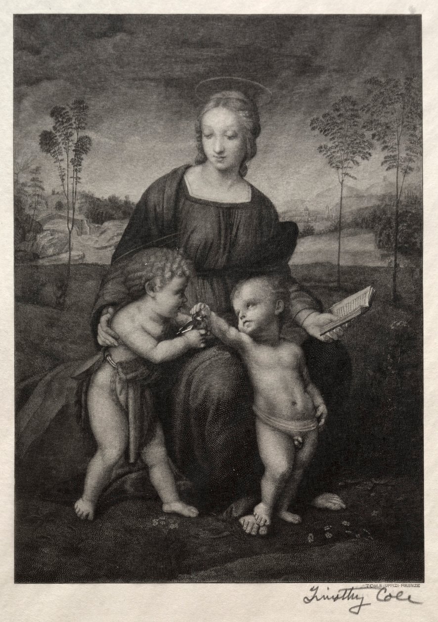 Vieux maîtres italiens : La Madone du Chardonneret, 1888-1892 - Timothy Cole