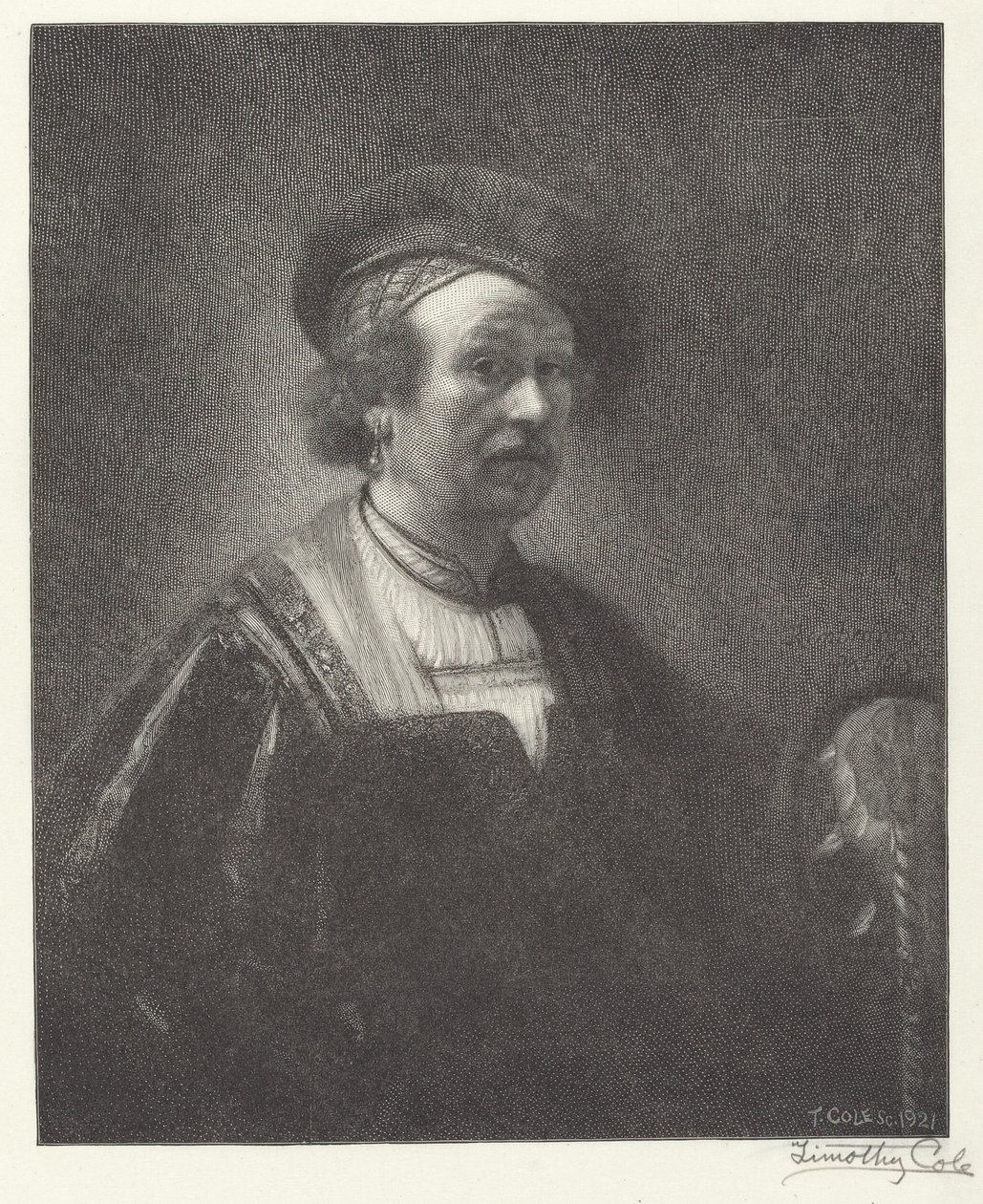 Rembrandt - Timothy Cole after Rembrandt van Rijn