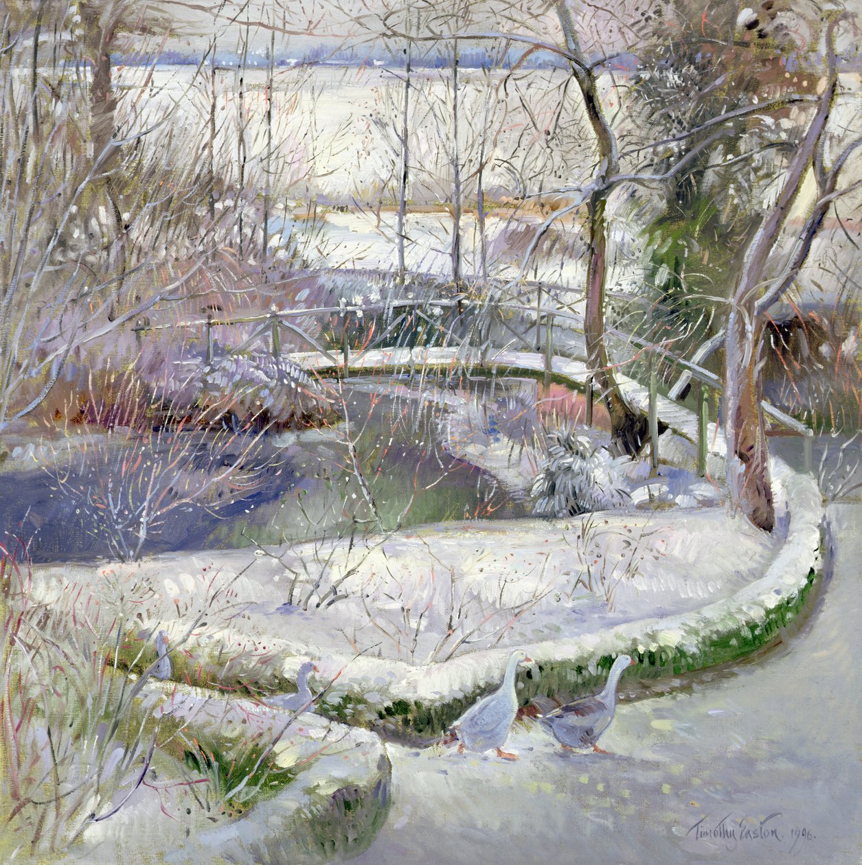 Pont sur le saule - Timothy Easton
